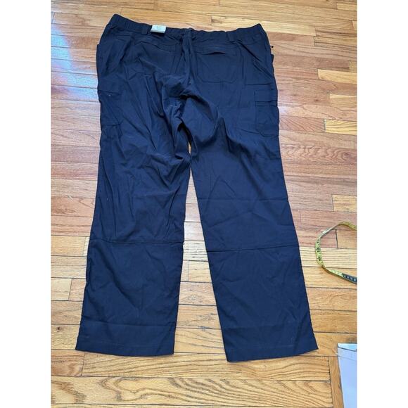 NWT Duluth Trading‎ Women Dry on the Fly Hiking Cargo Pant Boot Black PLUS 26x33 - Picture 6 of 10
